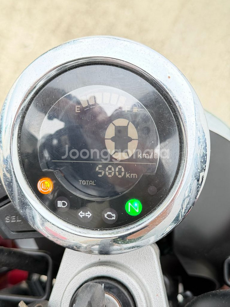 23년식 혼다 몽키 125cc 오토바이(레드)--2