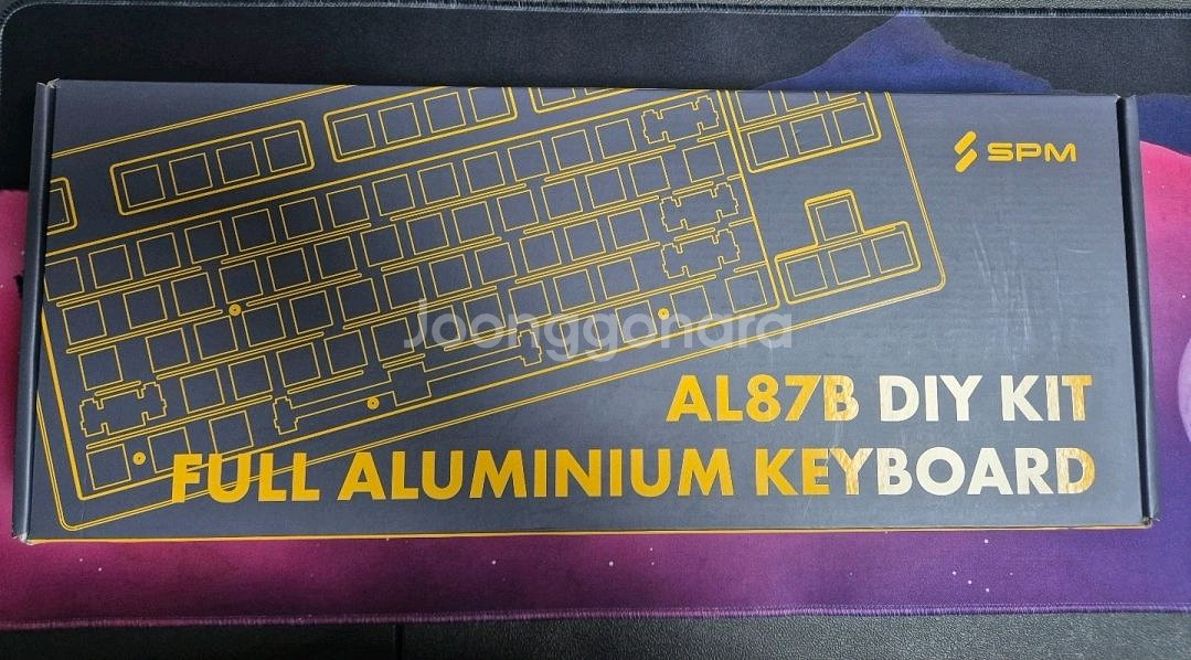 SPM AL87B 풀 알루 텐키리스 핫스왑 커스텀키보드--3