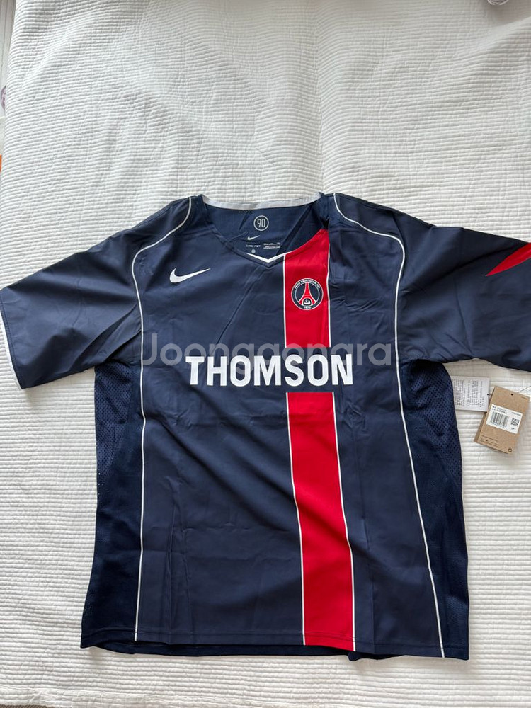 파리 새제품 2004 리이슈 레플리카 유니폼(XXL 1--0