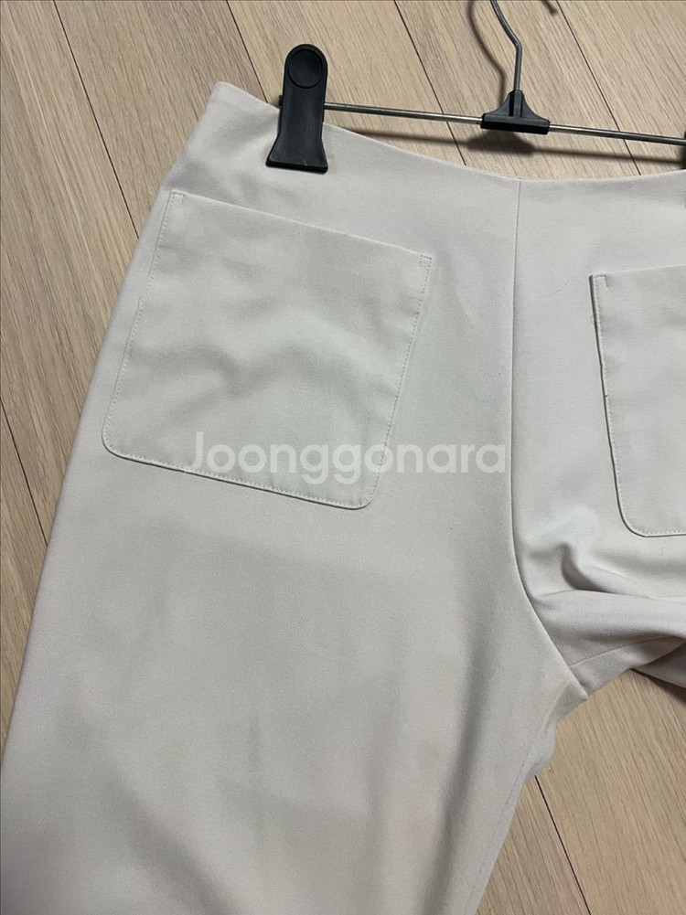 몽또또 하프 카프리 팬츠 5부 스판 바지 버뮤다--6