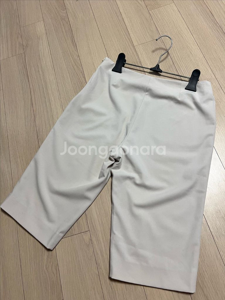 몽또또 하프 카프리 팬츠 5부 스판 바지 버뮤다--8