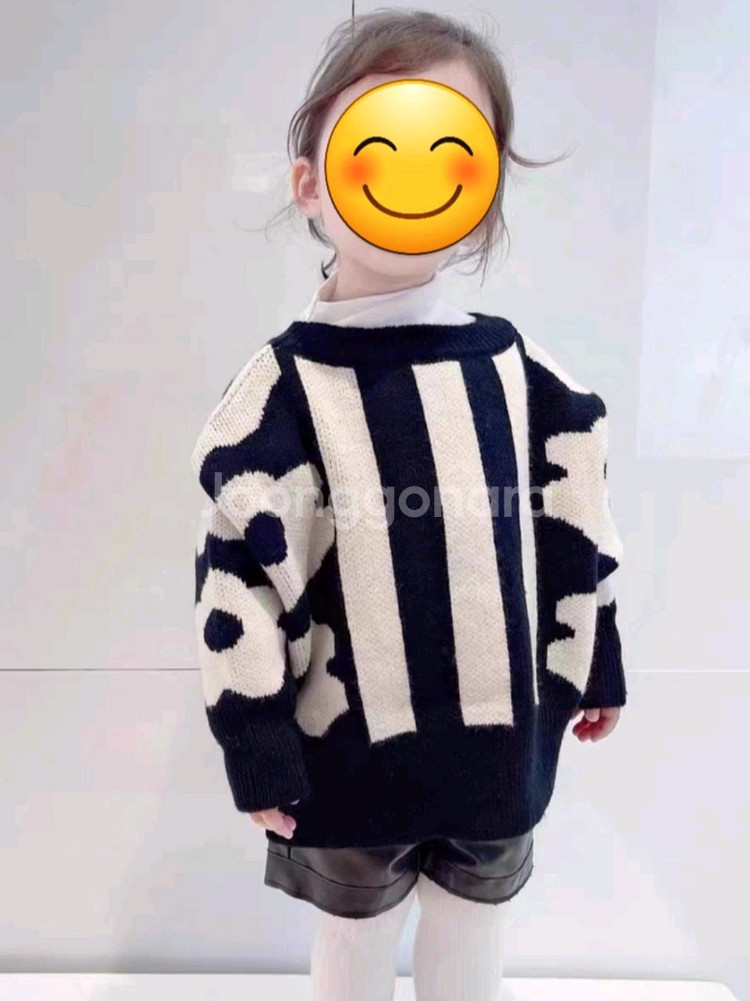 유아 여아 가을상의니트 2종류 120/130사이즈--4