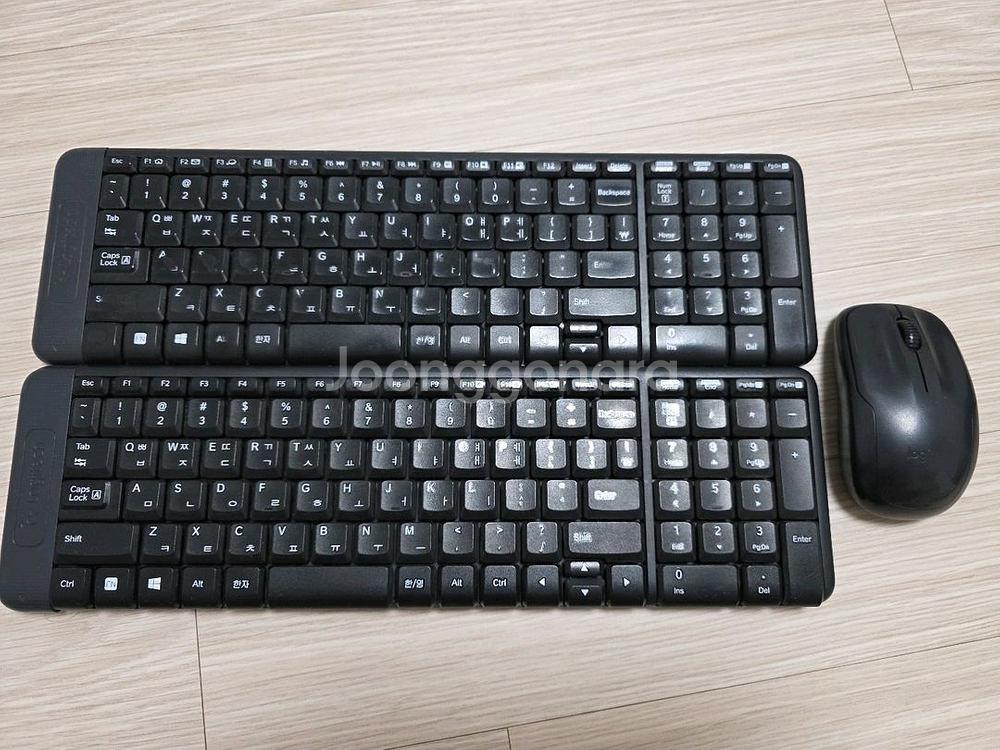 로지텍 무선 K220 키보드, M150 마우스--0
