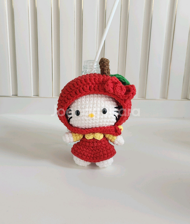 헬로키티 뜨개인형--0