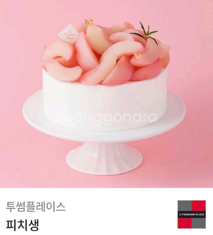 투썸플레이스 피치생 기프티콘--0