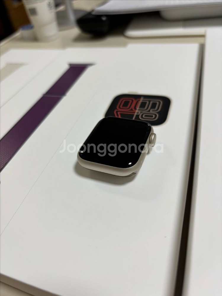 애플워치 SE3 GPS 40mm 스트라이트 S/M--0