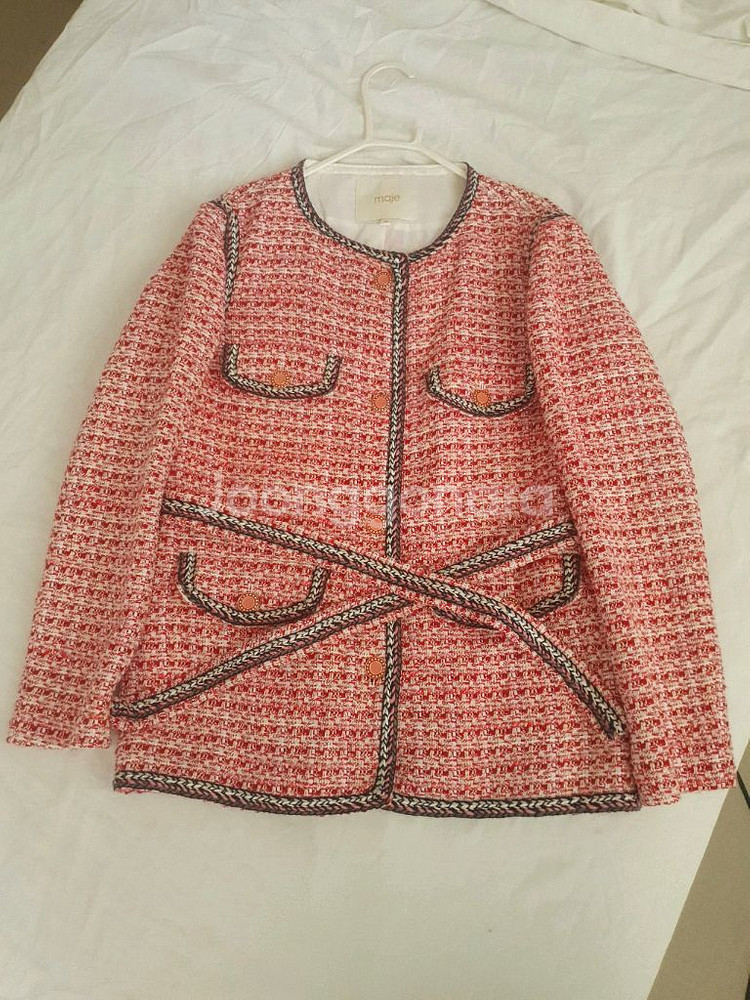 마쥬 트위드 자켓--0