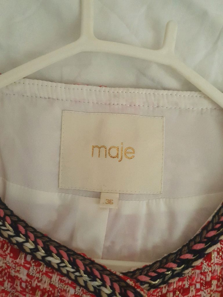 마쥬 트위드 자켓--1