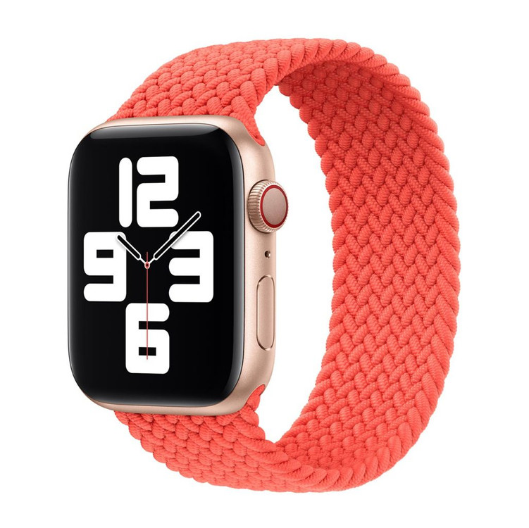 애플워치 일렉트릭오렌지 브레이드솔로루프(사이즈 2)--1