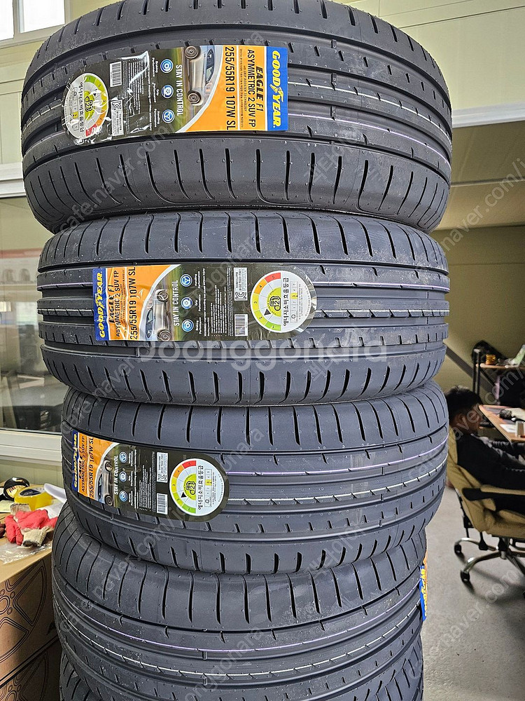 굿이어 이글 어시메트릭 255/55-19 신품타이어--0