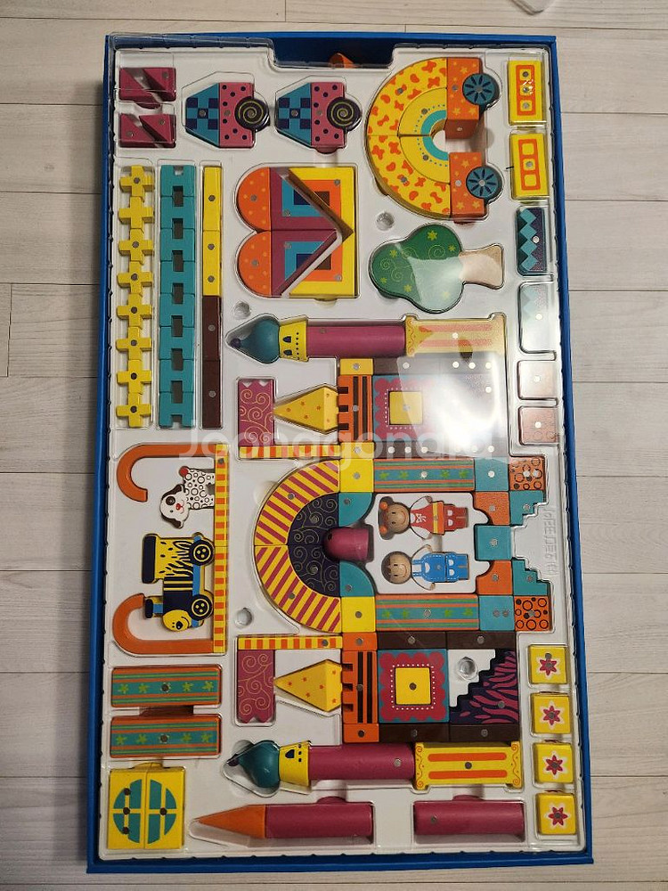 오르다 아트판타지 자석원목 교구 가베--1