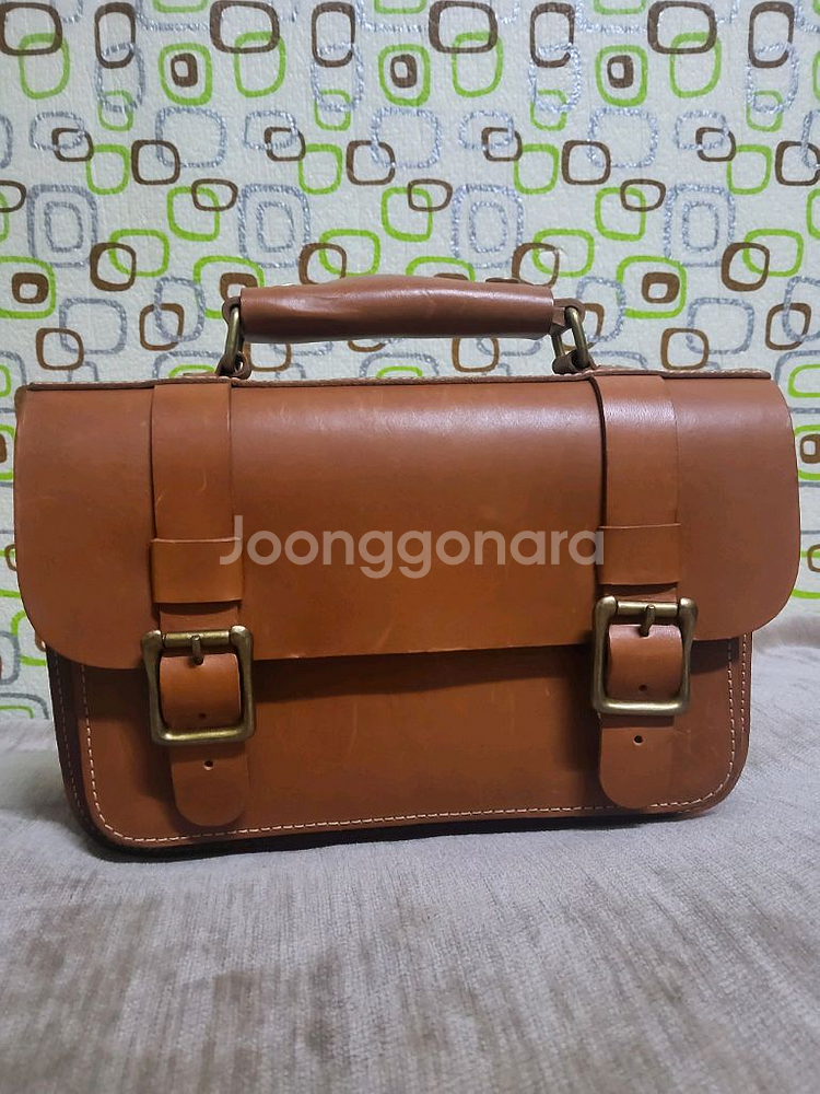 헤비츠 빅포켓사첼백 레디쉬브라운 스몰--2