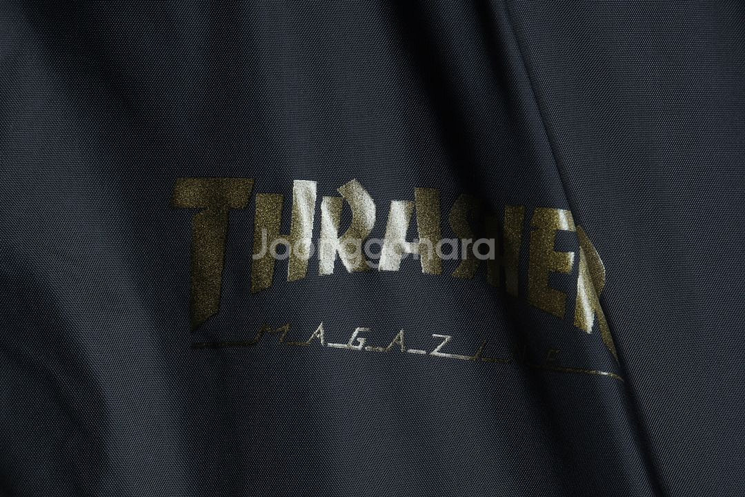 (L-XL) 트레셔 바람막이 야구점퍼자켓 블루종 코치--4