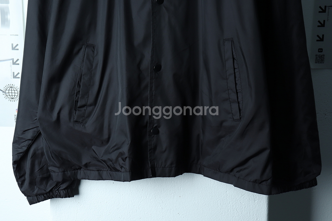 (L-XL) 트레셔 바람막이 야구점퍼자켓 블루종 코치--3