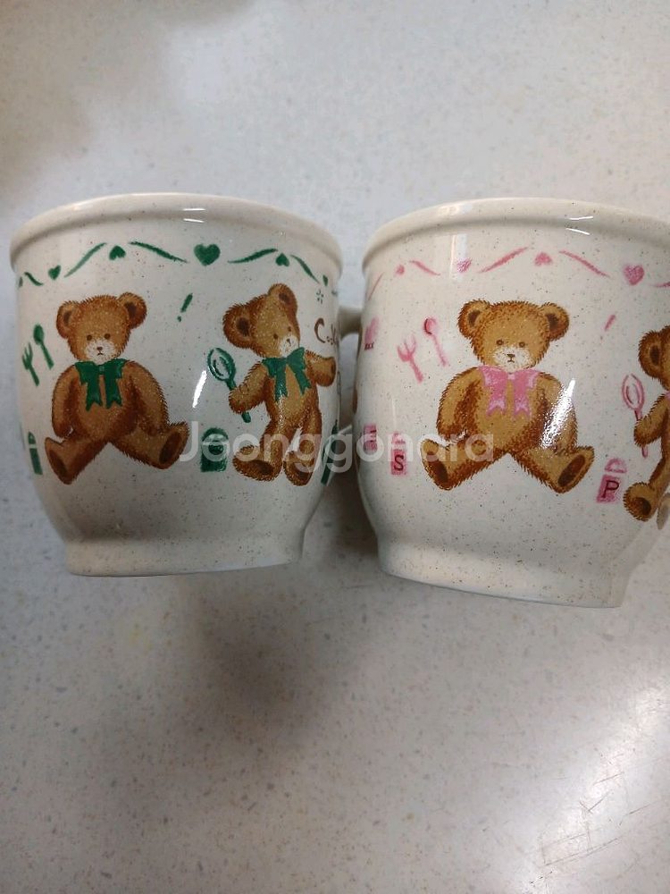 곰돌이 머그컵--3