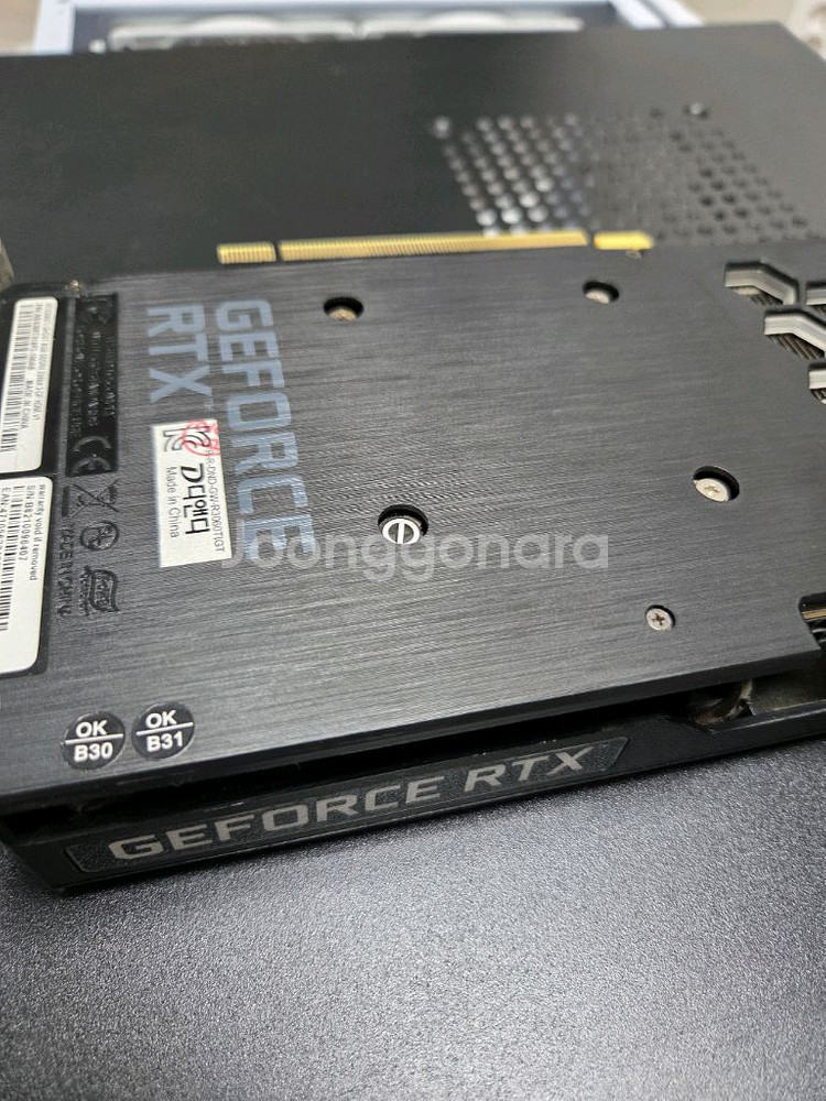 게이밍 그래픽 카드 rtx 3060ti--5