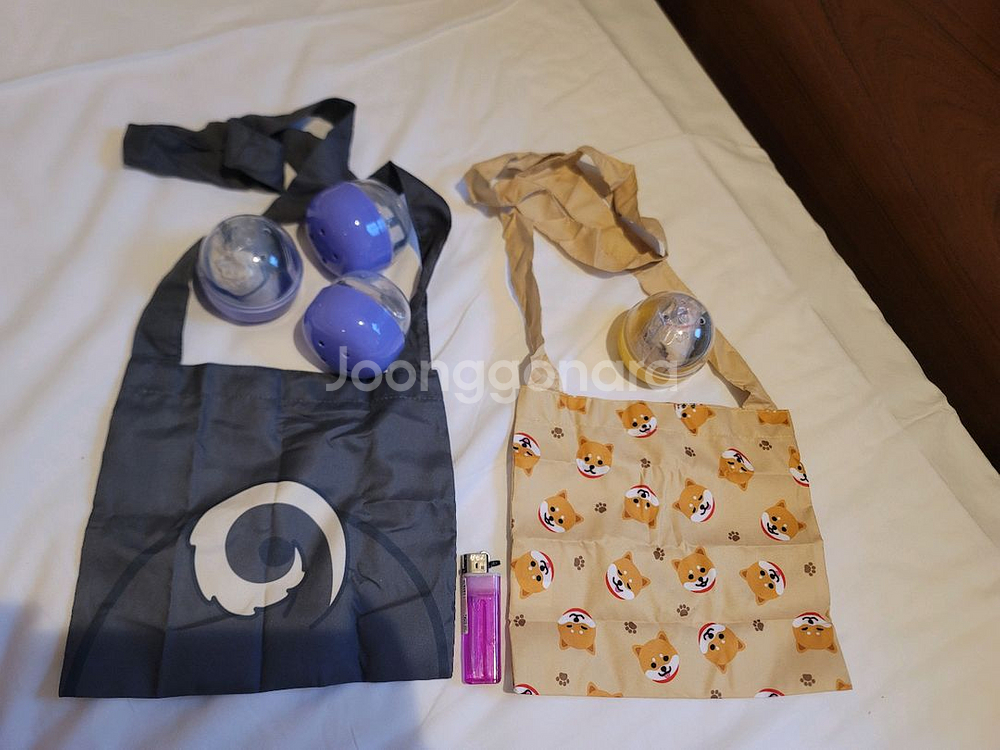 시바견 시바 미니가방 가챠 보조가방 장바구니 산책가방--2