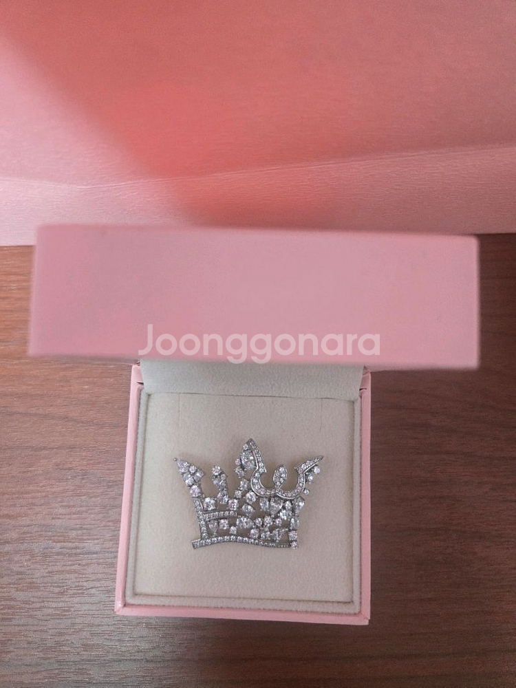 제이에스티나 티아라 왕관 실버 펜던트 (새상품)--5