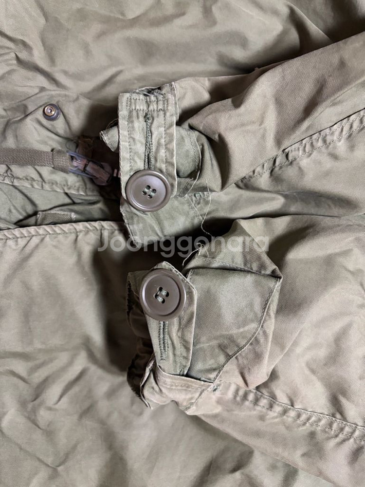 m65 오리지널 피쉬테일 개파카 은지퍼 s--5