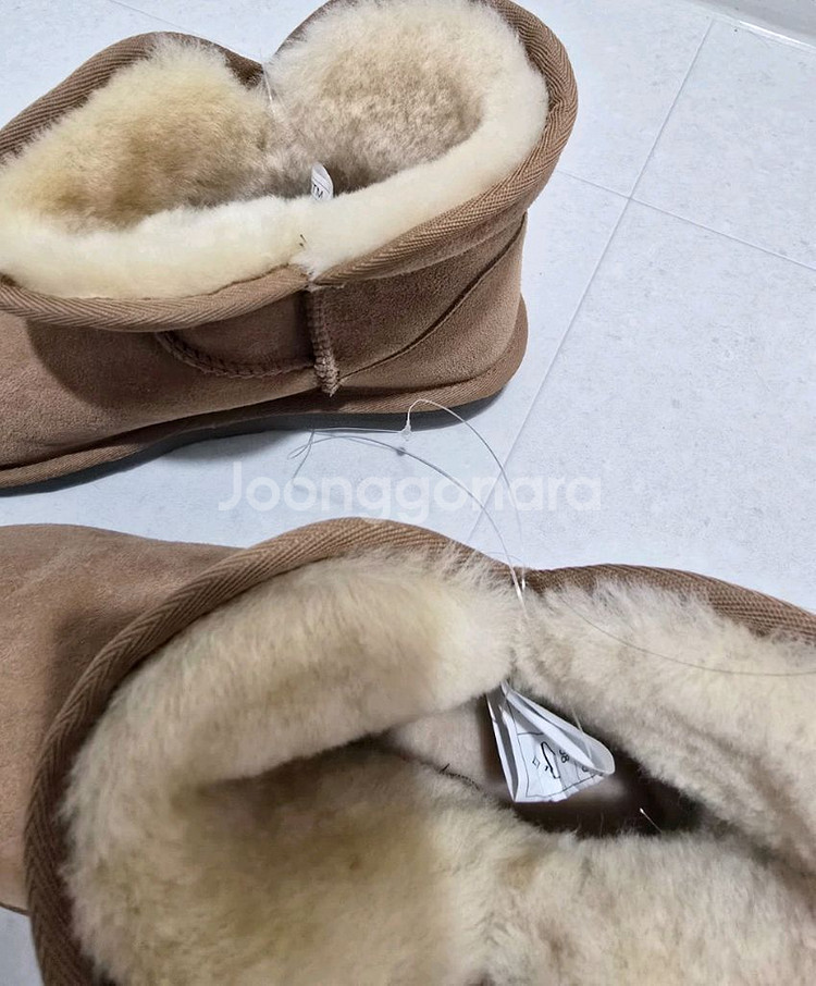 (새상품) 코스트코 커클랜드 여성 양털 부츠 250mm--4