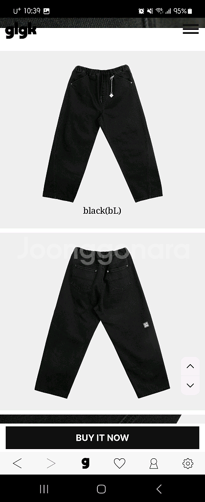 히로 산 SANN 사선데님 160--3
