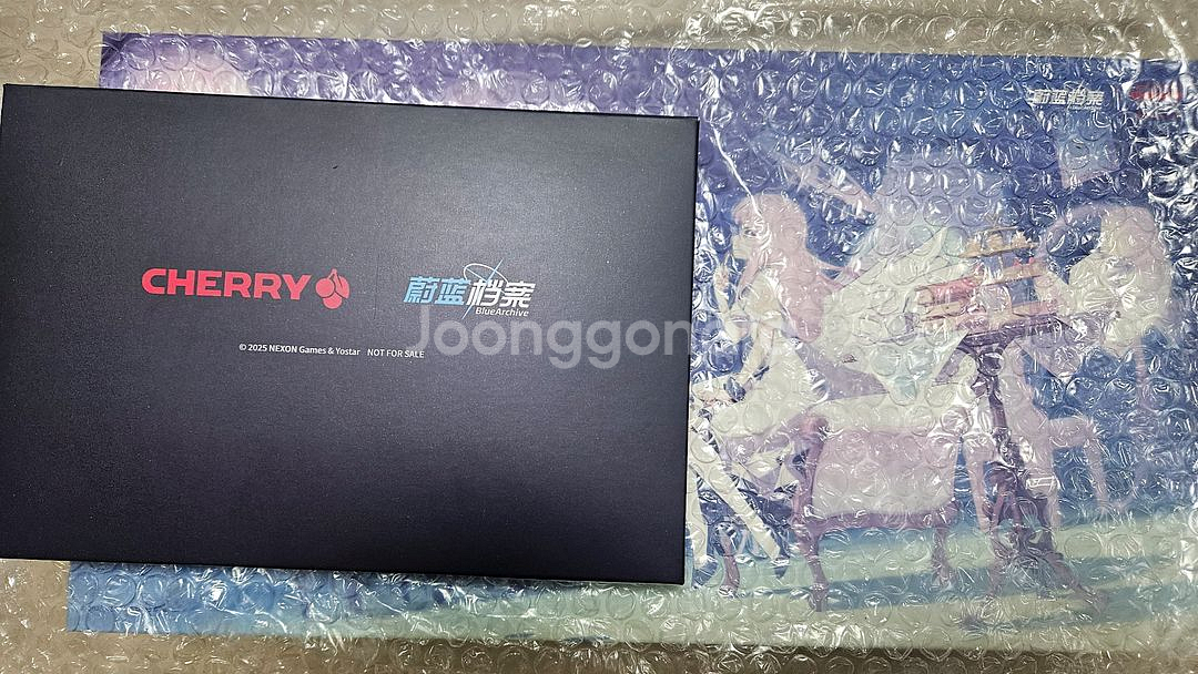 블루아카이브 미카 키보드 체리 콜라보--0
