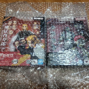 미개봉 shf 귀멸의 칼날 렌고쿠 & 아카자