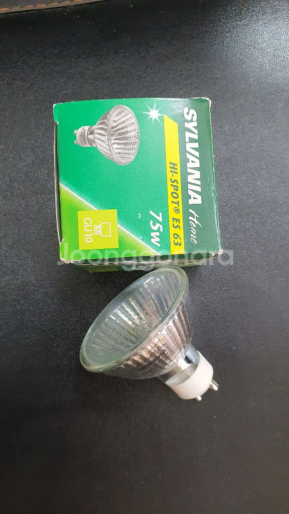 할로겐램프GU10/75W--0