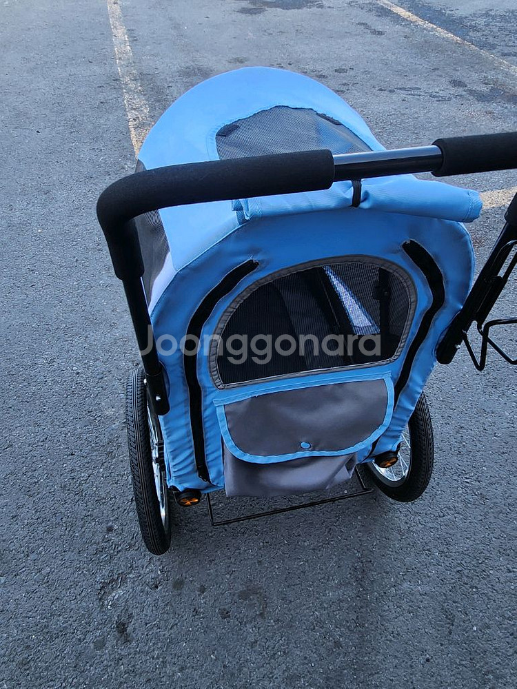 ibiyaya 강아지 자전거 트레일러--0