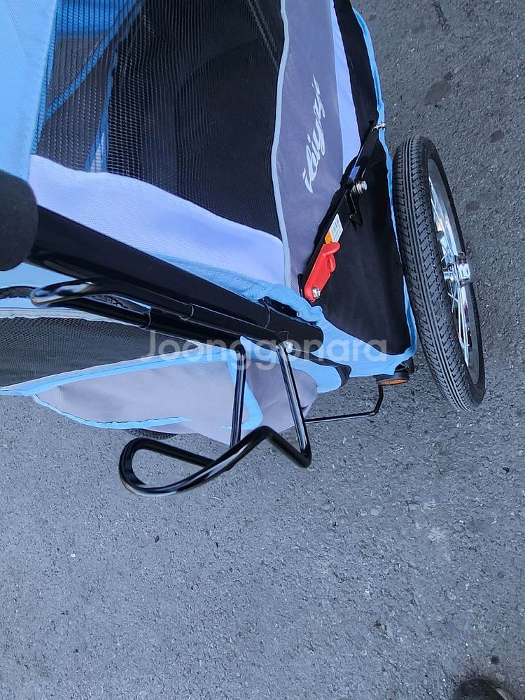 ibiyaya 강아지 자전거 트레일러--4