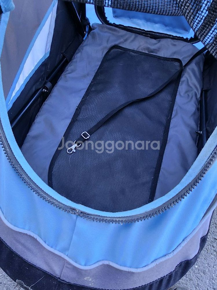 ibiyaya 강아지 자전거 트레일러--6