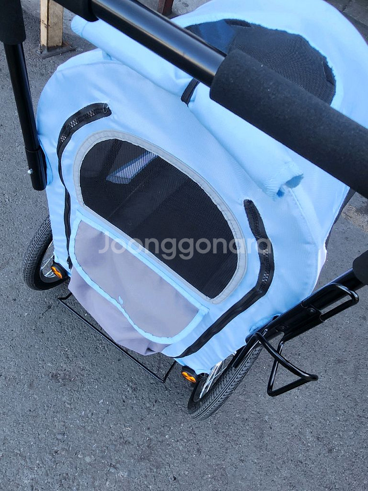 ibiyaya 강아지 자전거 트레일러--3