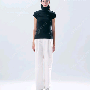 이세이미야케 코튼 바게트 니트 탑