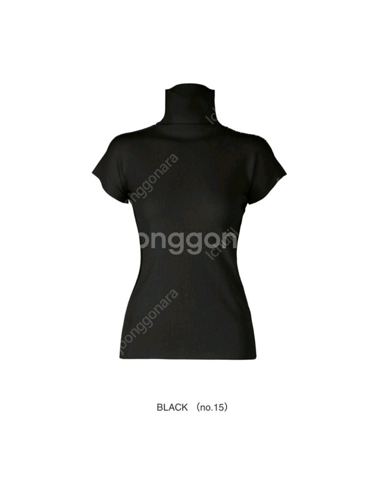 이세이미야케 코튼 바게트 니트 탑--7