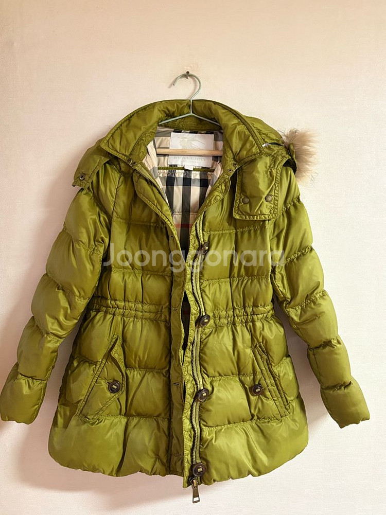 버버리키즈패딩10Y--0