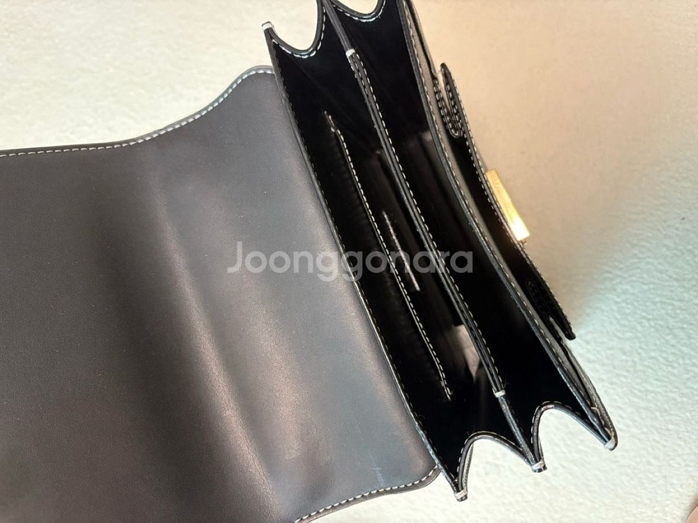 찰스앤키스 블랙 체인 숄더백 크로스백--2