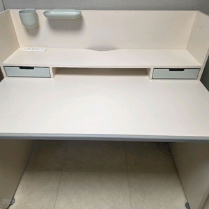 일룸 링키플러스 1200폭 1단 측판형 책상