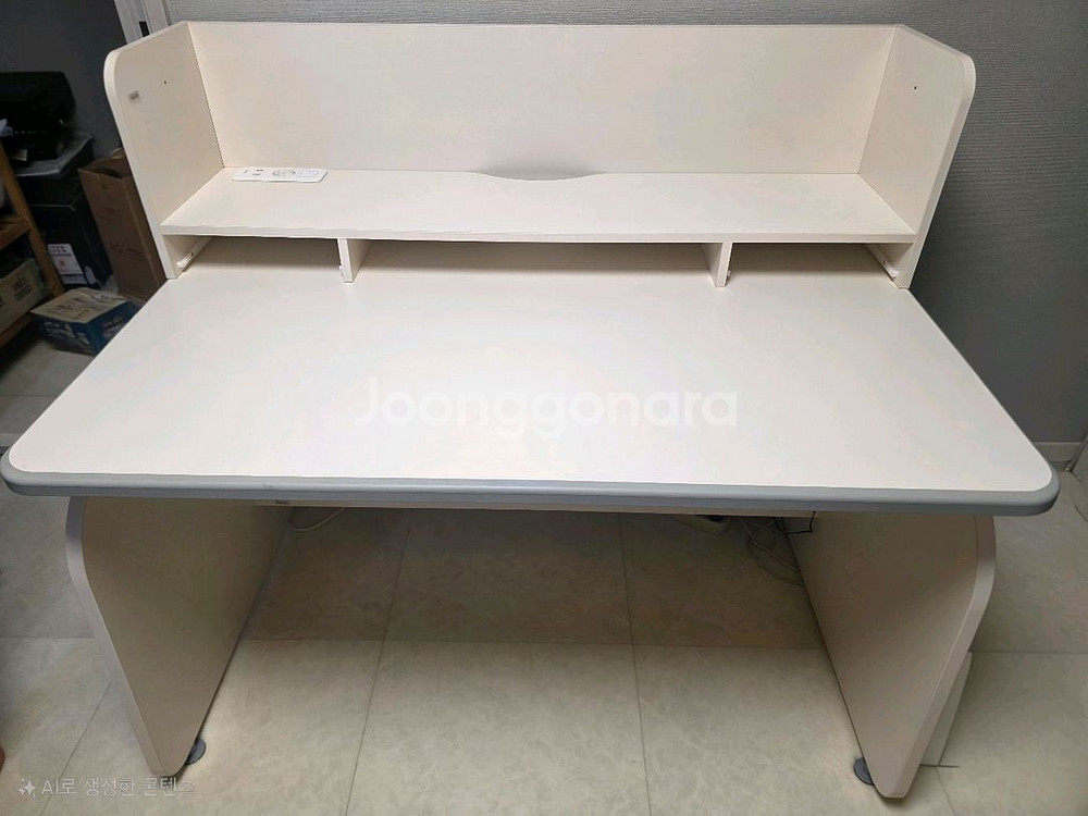 일룸 링키플러스 1200폭 1단 측판형 책상--1