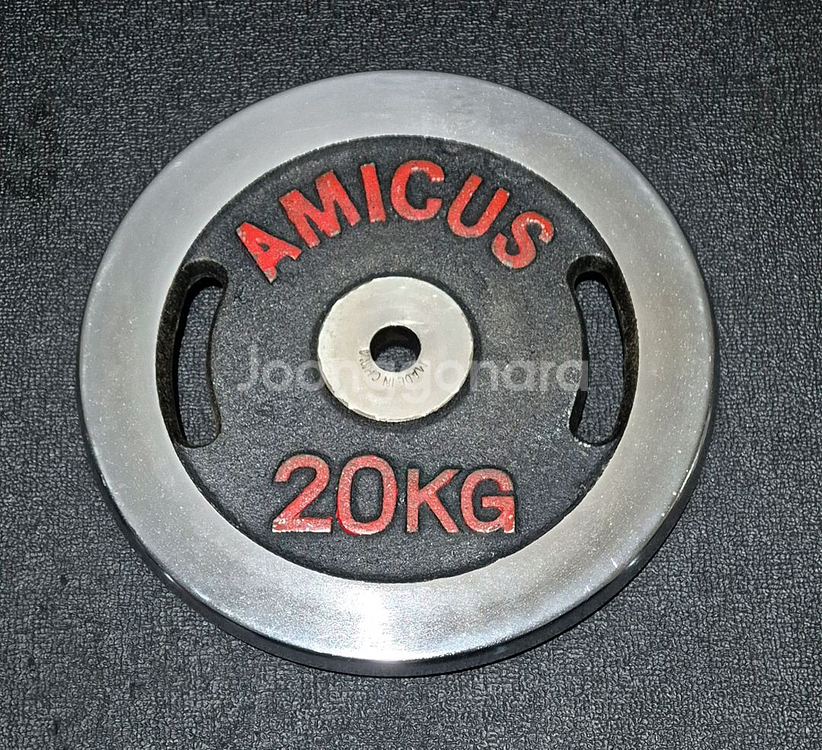 (택포) 20KG 15KG 10KG 크롬 원판 바벨--4