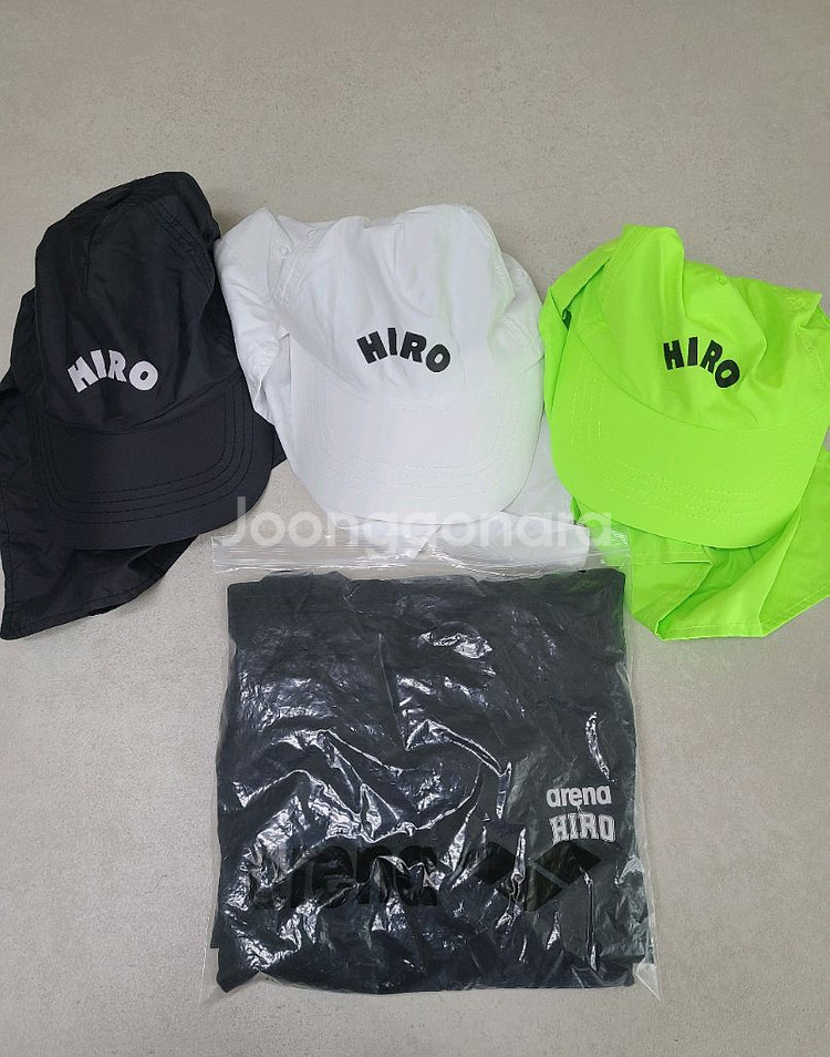 히로 아레나 래쉬가드160, 비그썬캡 택일 일괄--0