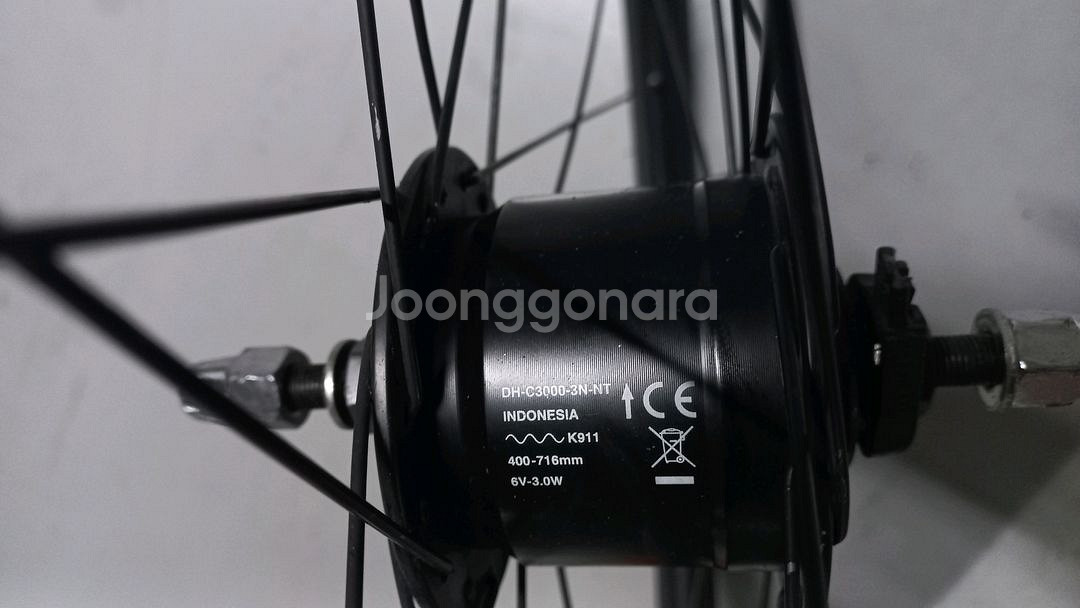 시마노 넥서스 자가발전 휠--4