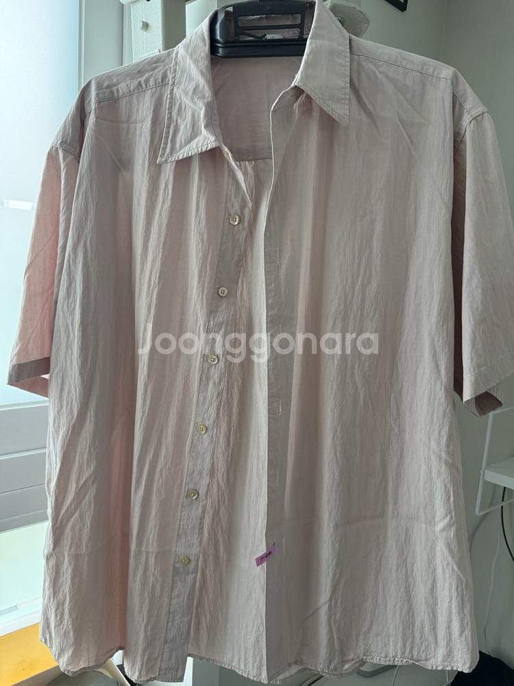 블랭크룸 브리지 하프셔츠 1사이즈--4