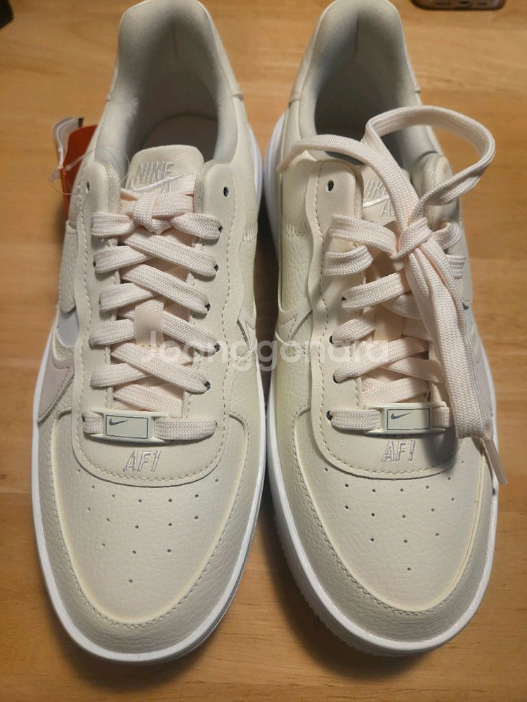 나이키 에어포스1 플랫폼 아이보리 235 새상품--0