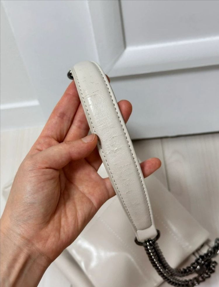 자라 락플립백 아이보리 체인 숄더백 가방 이미지