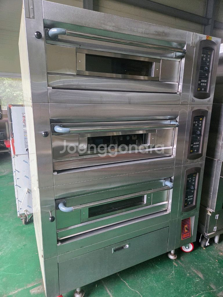 삼미데크오븐 2매3단 (All 돌판 / 1단스팀)--0