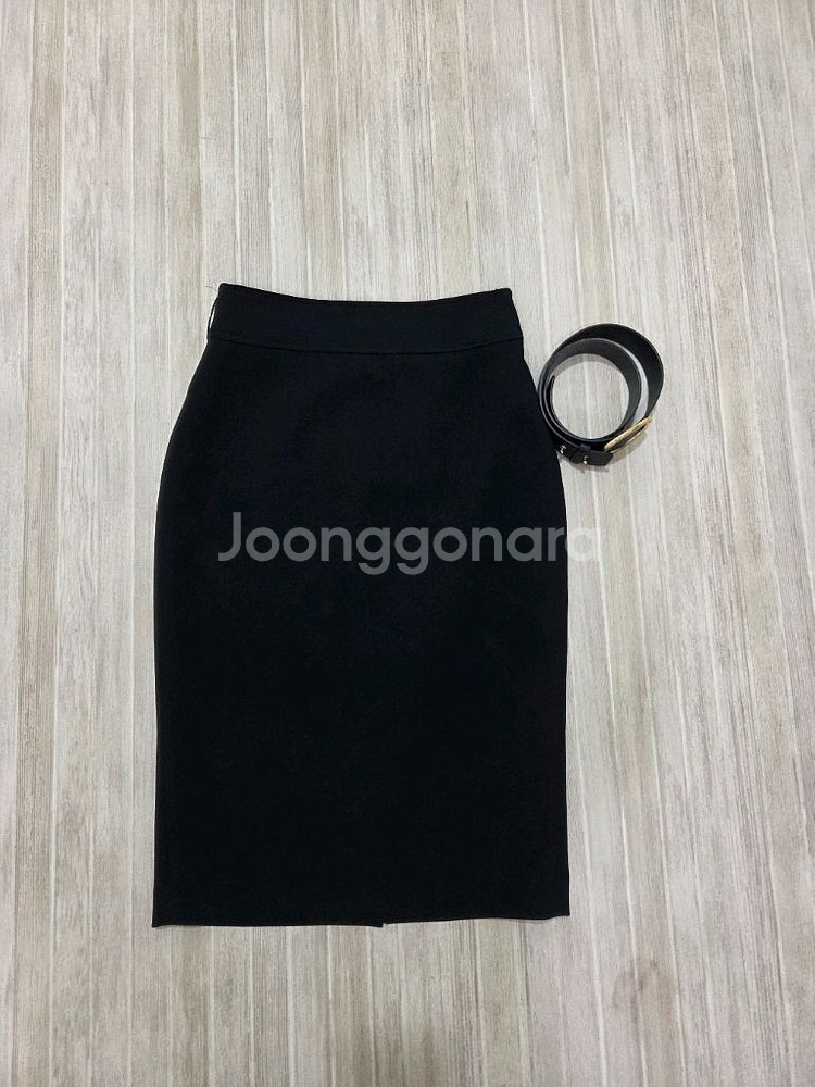 모조에스핀 벨트 셋트 스커트 네이비 55사이즈-4만원--1