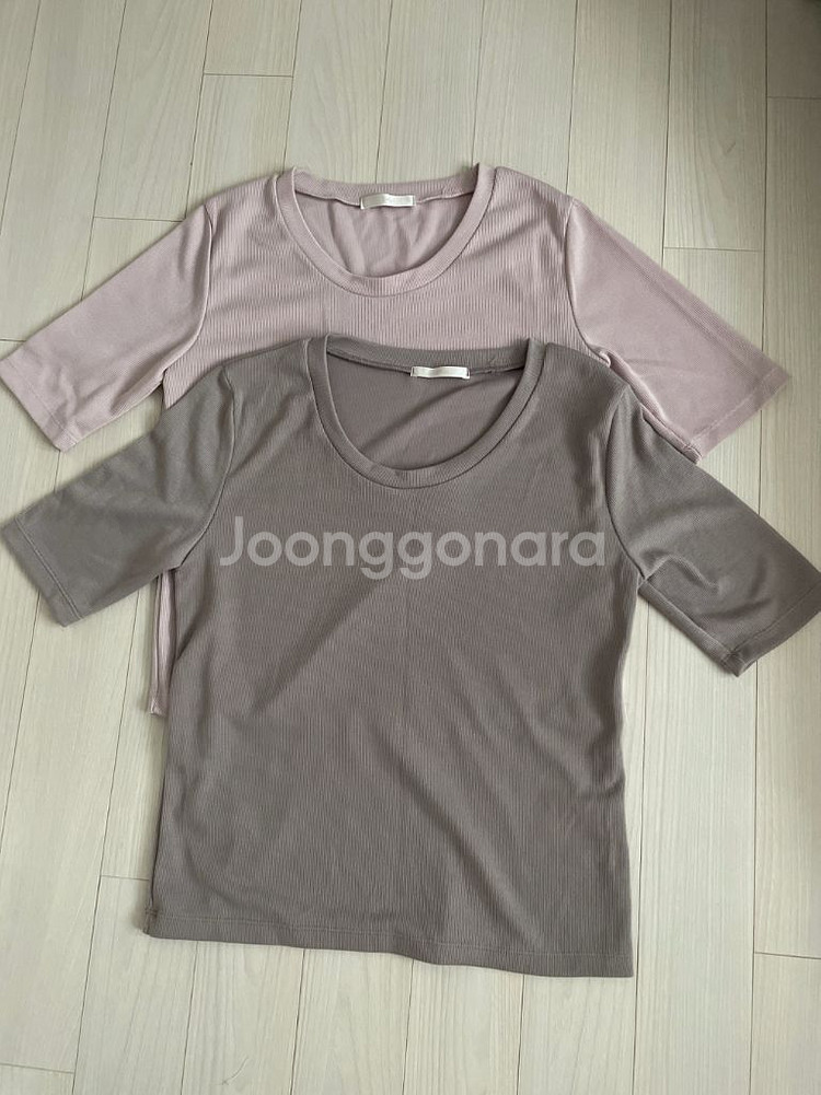 르뮈 라운드 넥 7부티--0