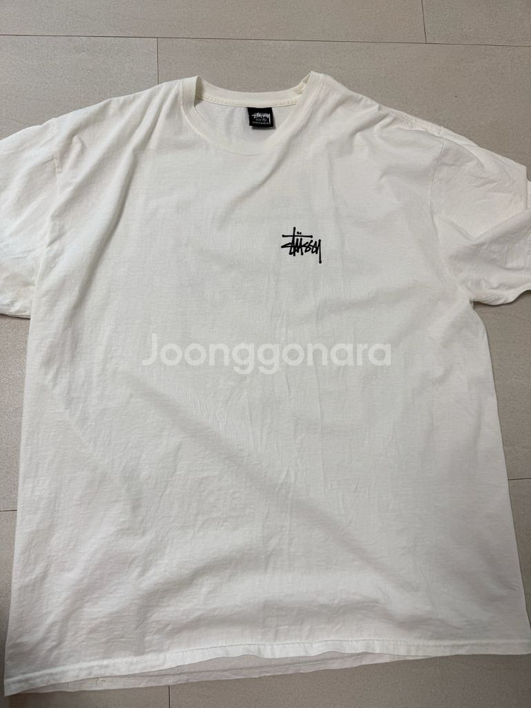 스투시 네츄럴 반팔티셔츠 XL--0