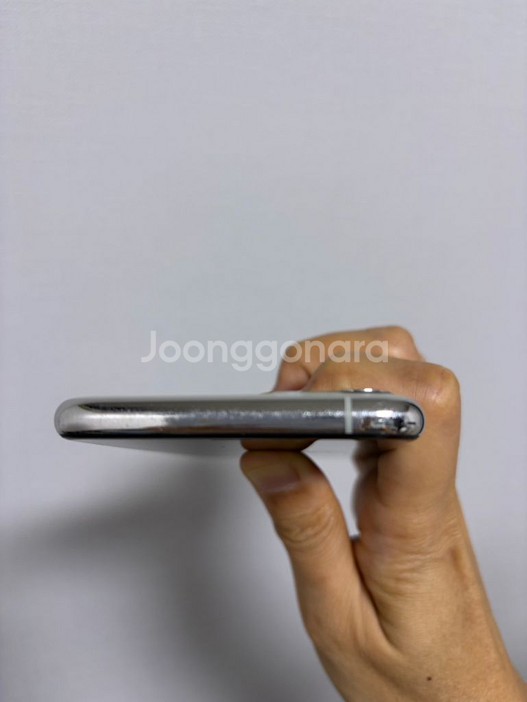 아이폰 11 Pro 실버 256GB 풀박스 구성품미사용--4