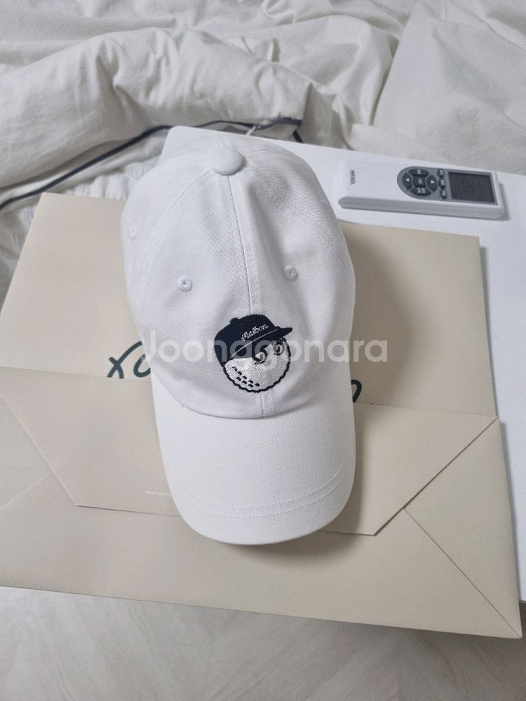 말본골프 볼캡 화이트--0